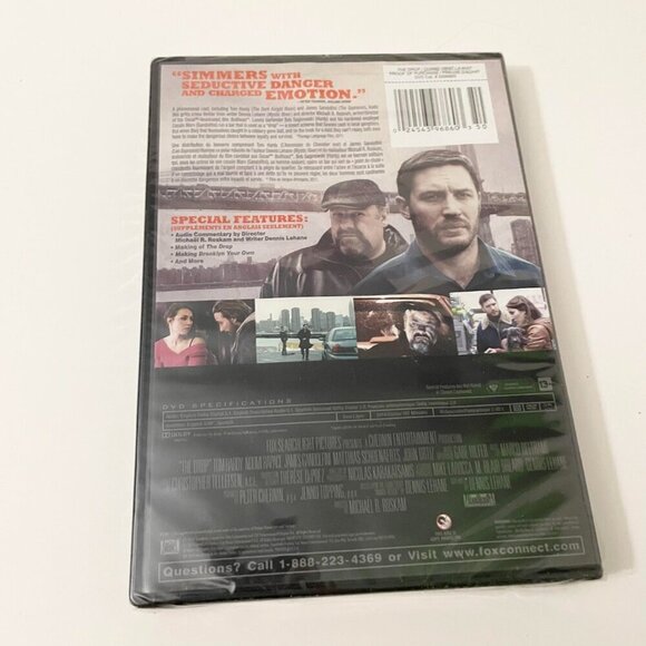 The Drop DVD James Gandolfini Tom Hardy - Picture 11 of 12